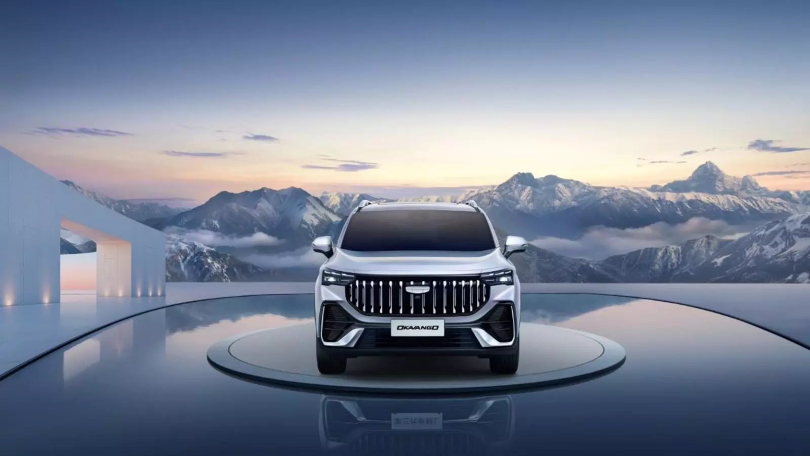 Động cơ tăng áp trên Geely Okavango.
