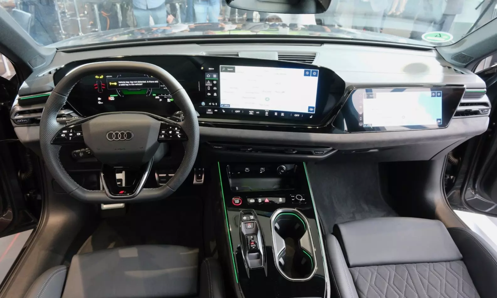 Khoang nội thất Audi A6 2026 xứng tầm xe sang .