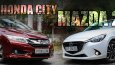 So sánh xe Honda City và Mazda 2 Sedan: ông già và trai trẻ