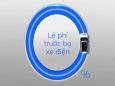 Miễn 100% LPTB cho ô tô điện