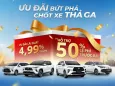 Toyota Hà Đông khuyến mại 50% lệ phí trước bạ 