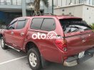 Xe bán tải Misubishi Triton 2009 màu đỏ máy dầu.