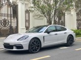 Porsche Panamera 4S Executive 2017 - Màu xanh Night Blue (Wrap màu xám xi măng), nội thất kem, tên cá nhân, một chủ từ mới