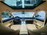 Porsche Panamera 4S Executive 2017 - Màu xanh Night Blue (Wrap màu xám xi măng), nội thất kem, tên cá nhân, một chủ từ mới