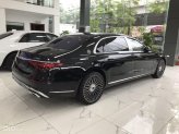 Mercedes-Benz Maybach S580 4Matic 2022 - Xe màu đen, nội thất nâu da bò, cam kết có xe luôn
