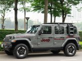 Jeep Wrangler Rubicon 2022 - Model 2023, màu xám xi măng