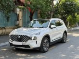 Hyundai Santa Fe 2021 - màu trắng biển Hà Nội