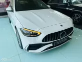 Mercedes-Benz AMG C43 2023 - TRẮNG ĐỎ - SIÊU LƯỚT 30 KM - TRƯNG BÀY