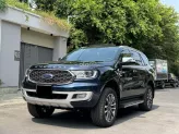Ford Everest Titanium 2.0L AT 4WD 2020 - Nhập Thái, hỗ trợ trả góp 70%, màu xanh đen 1 chủ