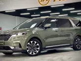 Kia Carnival 2.2D Signature 2024 - Màu Xanh Quân Đội - Nội thất nâu