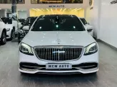 Mercedes-Benz S400 3.0 V6 2015 - Xe đã up full lên body Maybach, vô lăng S450 siêu đẹp.