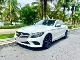 Mercedes-Benz C200 2.0 AT 2019 - C200 sx2019 trắng nội thất kem, chạy hơn 8v km siêu đẹp