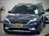 Kia Carnival 2.2D Signature 2022 - Xe màu Xanh - Nội thất Nâu