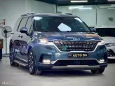 Kia Carnival 2.2D Signature 2022 - Xe màu Xanh - Nội thất Nâu