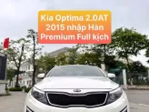 Kia Optima 2.0 AT 2015 - Xe cực đẹp, màu trắng sang trọng