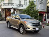 Mazda BT-50 Deluxe 4x2 2.2 AT 2015 - Bán xe bán tải nhập Thái màu vàng đẹp