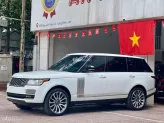 Land Rover Range Rover Autobiography LWB 3.0 2015 - Xe màu trắng, nội thất da bò đỏ