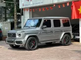 Mercedes-Benz AMG G63 4Matic 2021 - Xe màu xám nội thất đỏ