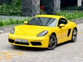 Porsche Cayman 2021 - Xe màu vàng nội thất đen