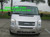 Bán Ford Transit đời 2016, màu bạc, liên hệ ngay Ford Bình Dương