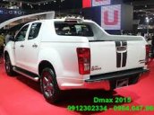 Bán xe bán tải Isuzu Dmax 4x4MT LS đời 2017, màu trắng, nhập khẩu chính hãng, giá 630 triệu