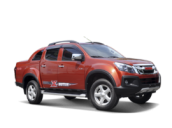 Isuzu Dmax X-Motion đời 2016, màu đỏ, nhập khẩu