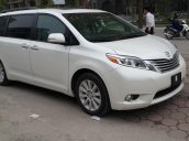 Bán Toyota Sienna AWD model 2017, màu trắng, xe nhập