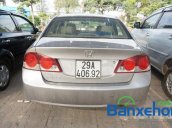 Bán Honda Civic 1.8 đời 2008, màu bạc đã đi 60000 km 