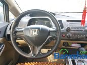 Bán Honda Civic 1.8 đời 2008, màu bạc đã đi 60000 km 