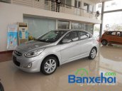 Hyundai Long Biên bán xe Hyundai Accent mới màu bạc, giá bán 591Tr