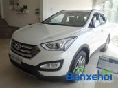 Hyundai An Sương cần bán Hyundai Santa Fe Crd I sản xuất 2015, màu trắng