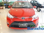 Toyota Mỹ Đình bán xe Toyota Vios 1.5 E đời 2015, màu đỏ 