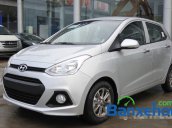 Bán Hyundai i10 Grand  1.0 MT- đời 2015 mới màu bạc, giá 380Tr