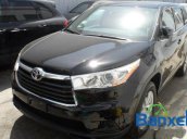 Cần bán xe Toyota Highlander LE 2.7 đời 2014, màu đen, nhập khẩu, xe chất lượng tốt