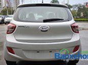 Bán Hyundai i10 Grand  1.0 MT- đời 2015 mới màu bạc, giá 380Tr