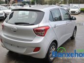 Bán Hyundai i10 Grand  1.0 MT- đời 2015 mới màu bạc, giá 380Tr