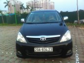 Bán Toyota Innova G sản xuất 2009, màu đen, giá 575Tr