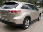 Bán ô tô Toyota Highlander đời 2015, màu vàng cát, xe nhập