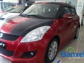 Bán xe Suzuki Swift Hachback năm 2015, màu đỏ giá 559 triệu