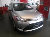 Bán Toyota Vios 1.5E đời 2015, màu bạc  