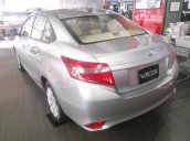 Bán Toyota Vios 1.5E đời 2015, màu bạc  