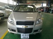 Cần bán xe Chevrolet Aveo 2014, màu bạc, 398tr