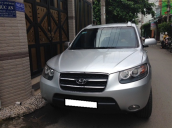 Cần bán lại xe Hyundai Santa Fe đời 2009, màu bạc