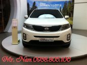 Bán xe Kia Sorento 2015, màu trắng, giá 981tr