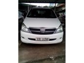 Bán xe Innova J, đời 2007, màu trắng, biển kiểm soát 30K- 0098, giá 330 triệu