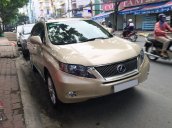 Bán xe Lexus RX 450h sản xuất cuối năm 2009 màu vàng cát xe đẹp