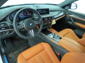 BMW X6 M sản xuất 2015 full option màu xanh và trắng hàng vip