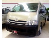 Xe Toyota Hiace năm 2009, màu ghi vàng, số sàn cần bán