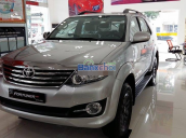 Bán ô tô Toyota Fortuner 2015, màu bạc giá tốt