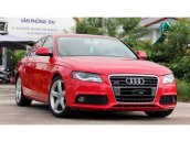 Bán Audi A4 đời 2009, màu đỏ, nhập khẩu